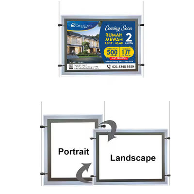 acheter OEM Panneau d'affichage LED accrylique suspendu LED cristallin LED ultra mince LED Light Box Tracing Pad fabrication en ligne