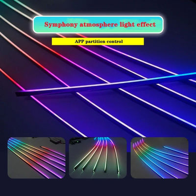 acheter 12V Multicolor Car Ambient Lights LED Rgb Éclairage pour les soirées Événements fabrication en ligne