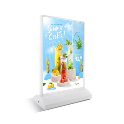 acheter Tableau A4 Tableau de support Menu Panneau d'affichage Panneau publicitaire Boîte de lumière rechargeable fabrication en ligne