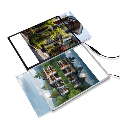 acheter Adverting Light Boxes Ultra-Thin Clear LED Light Box Glass LED Light Box fabrication en ligne