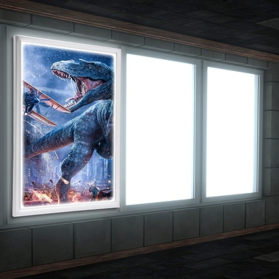 acheter LED Backlit Movie Poster Frame Lightbox Art Picture Light Box Sign fabrication en ligne