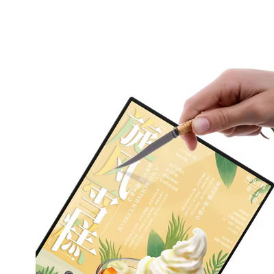 Boîtes lumineuses publicitaires 8000K A4 210 mm X 297 mm Boîte lumineuse publicitaire mince