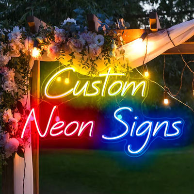 Rohs 12V Led Boutique Signes personnalisés Signe au néon rouge Invisible Backboard