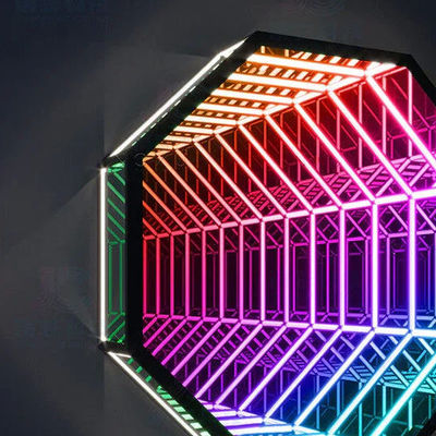 Personnalisation 3D Neon Light Mirror CE Rgbw Led Neon Rgb Strip 50000 heures