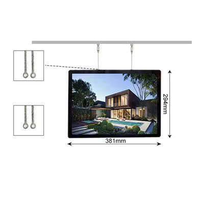 LED de type 2835 LED bandes A4 210mm*297mm boîtes lumineuses publicitaires pour une publicité efficace