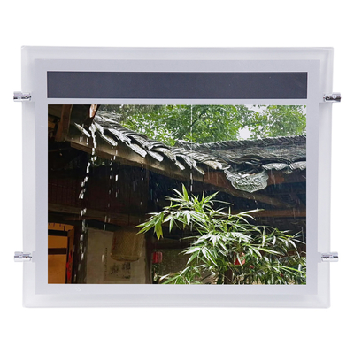 Tableau d'affichage à haute luminosité LED 24V Boîte lumineuse A4 cristalline avec écran