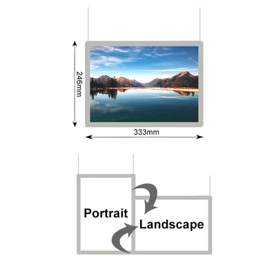 Boîte lumineuse en aluminium ultra-mince en cristal Snap Clip Publicité rétroéclairée Affiche cadre Boîtes lumineuses