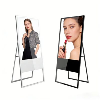 Affichage numérique mural avec 2500 cd Lumière et gestion à distance du contenu pour l'affichage publicitaire